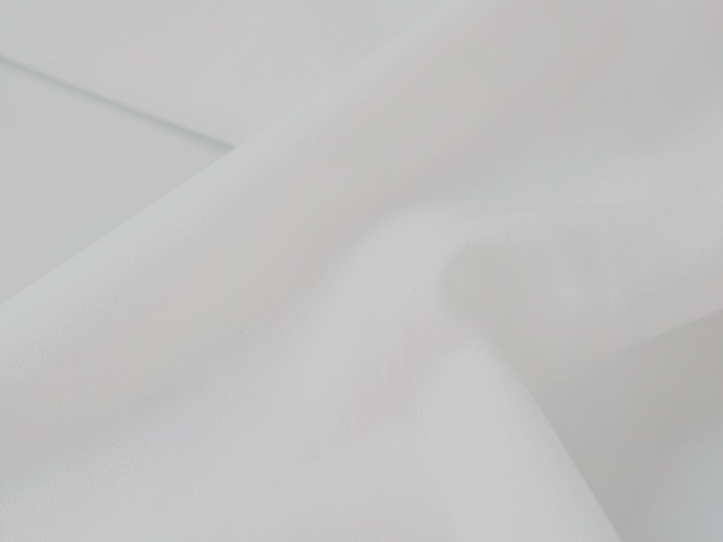 White Dobby Stretch Fabric