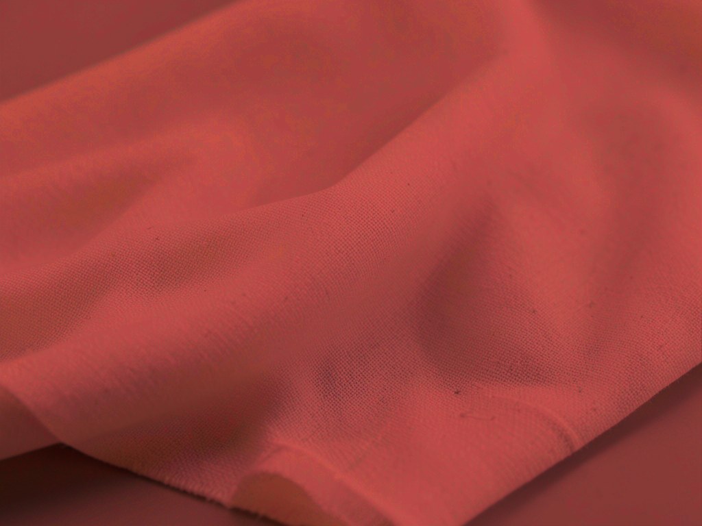 Red Cotton Twill