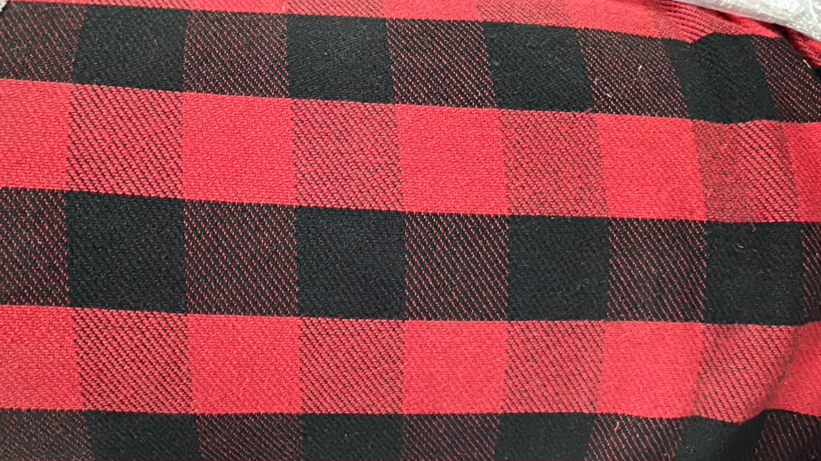 Red and Black Cotton Checks photo 2