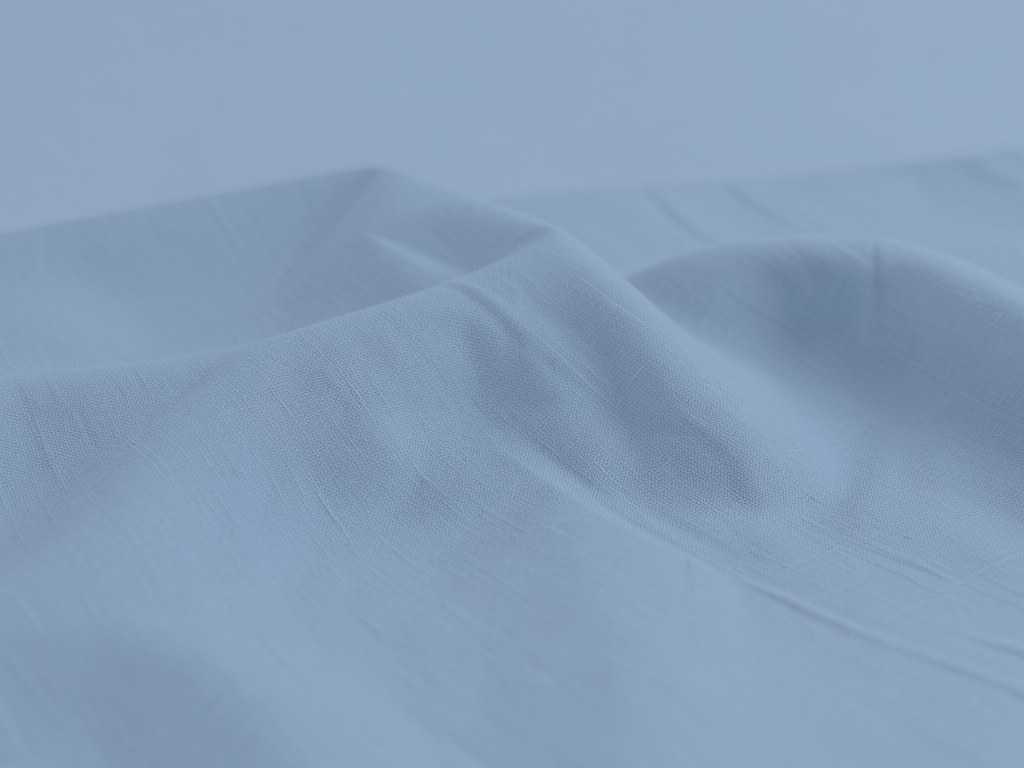 Light Blue Plain PC Fabric