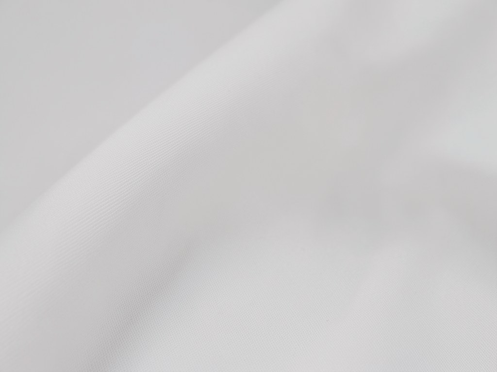 White Twill Stretch Fabric