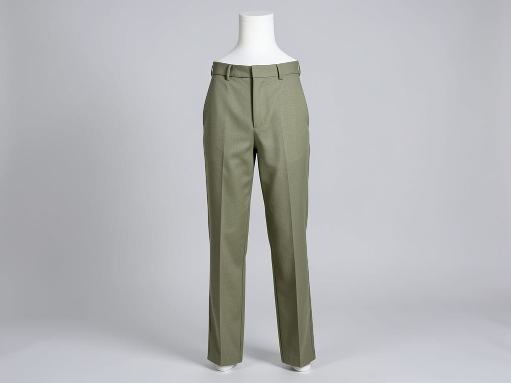 Olive Cotton Stretch Matty photo 5