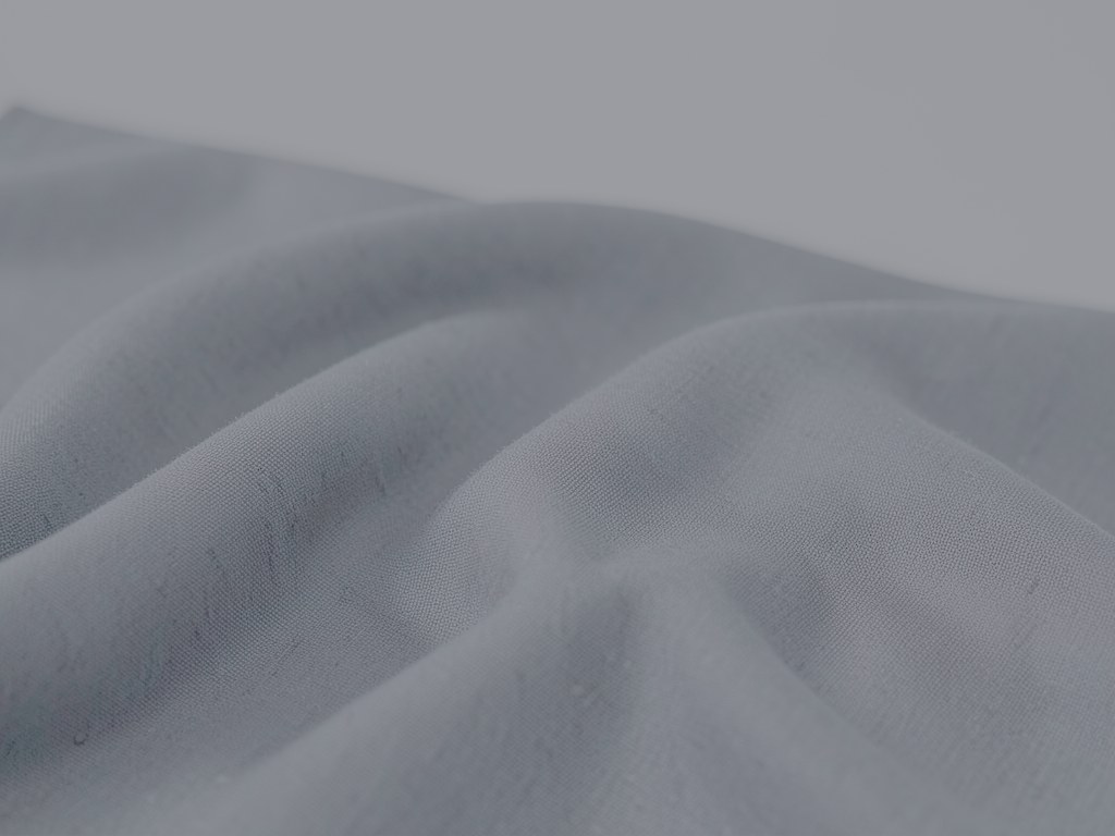 Charcoal Plain Woven Fabric