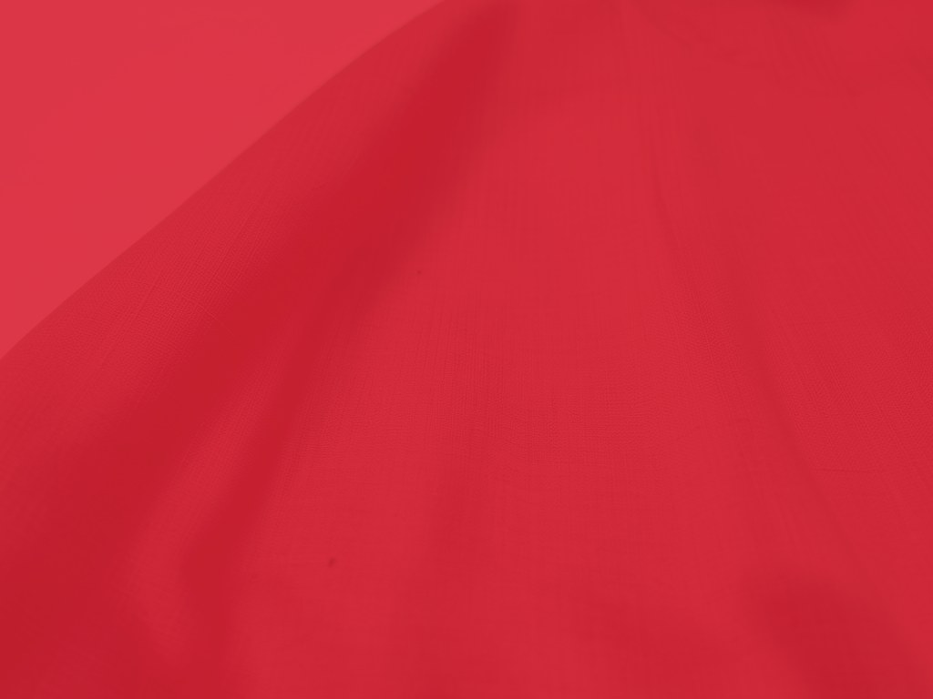 Red Plain PC Fabric